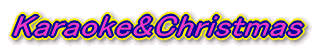 Karaoke&Christmas