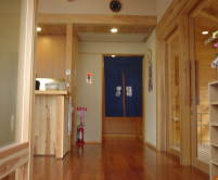 家族風呂の玄関入り口です。